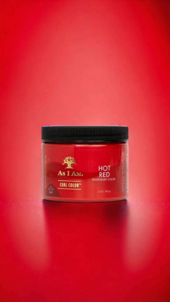 As I Am Curl Color - Hot Red