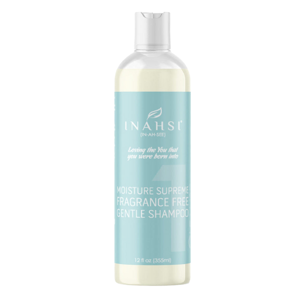Inahsi Moisture Supreme Fragrance Free Gentle Shampoo