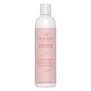 Inahsi Define & Shine Liquid Styling Gel - Fragrance Free