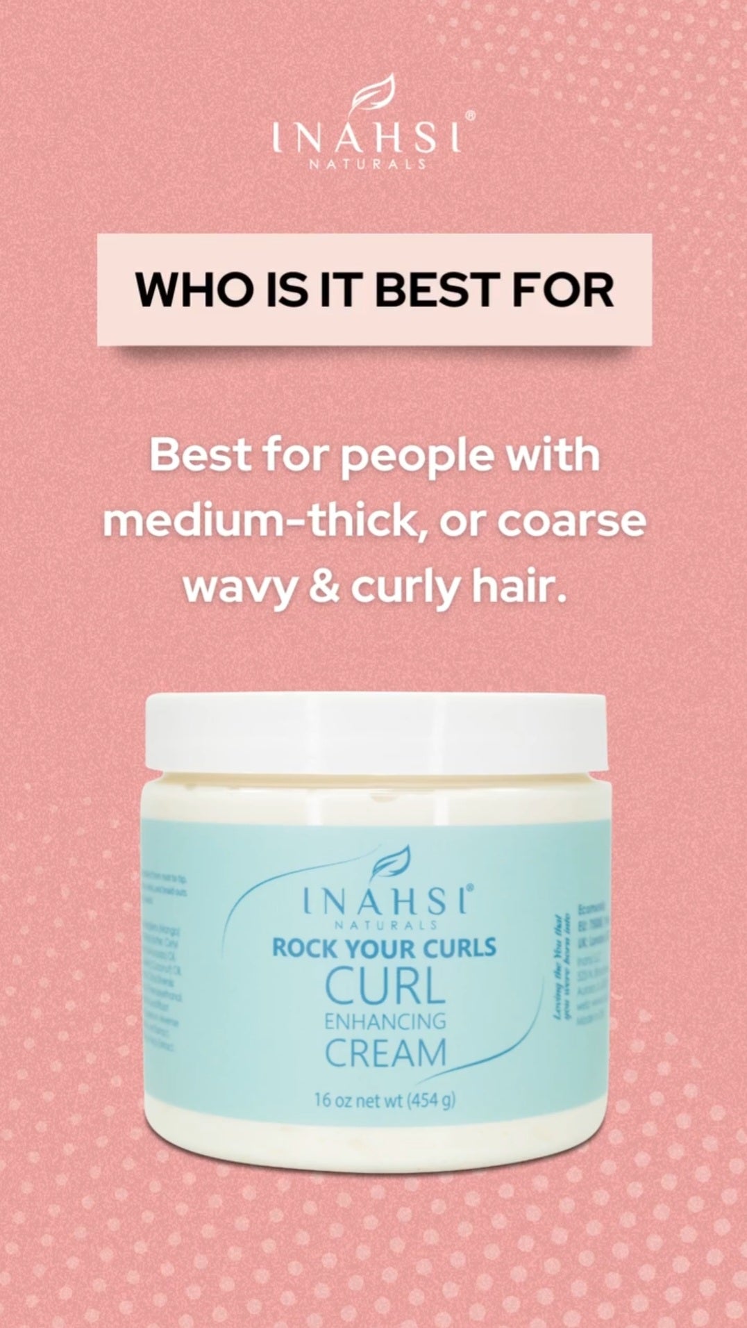 Inahsi Rock Your Curls Enhancing Cream