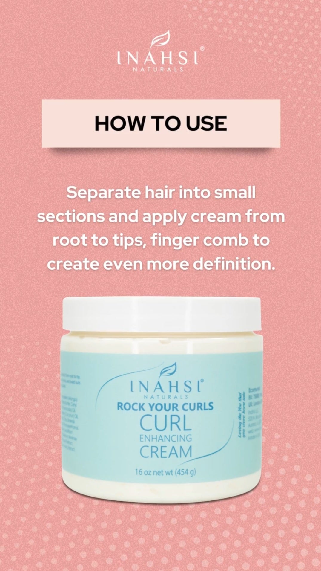 Inahsi Rock Your Curls Enhancing Cream