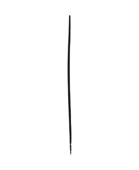 Close-up of sleek, straight Slétt Hár hair strands