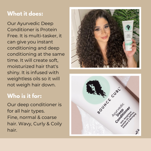 Bounce Curl Ayurvedic Deep Conditioner