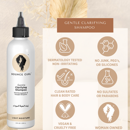 Bounce Curl Enzyme Gentle Clarifying Shampoo 8oz