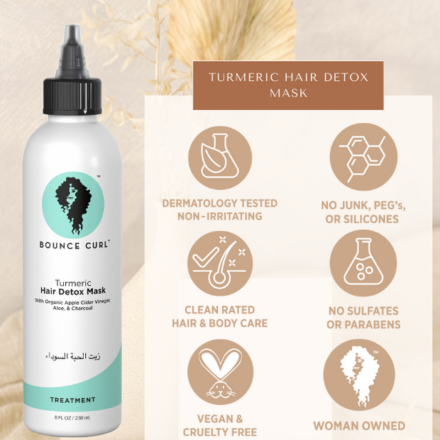 Bounce Curl Turmeric Purifying Hair & Scalp Mask