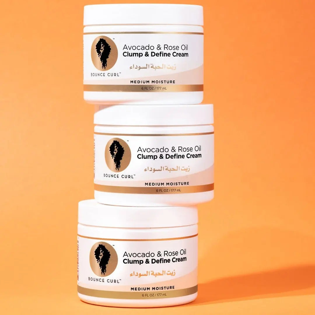 Bounce Curl Avocado & Rose Oil Clump and Define Cream