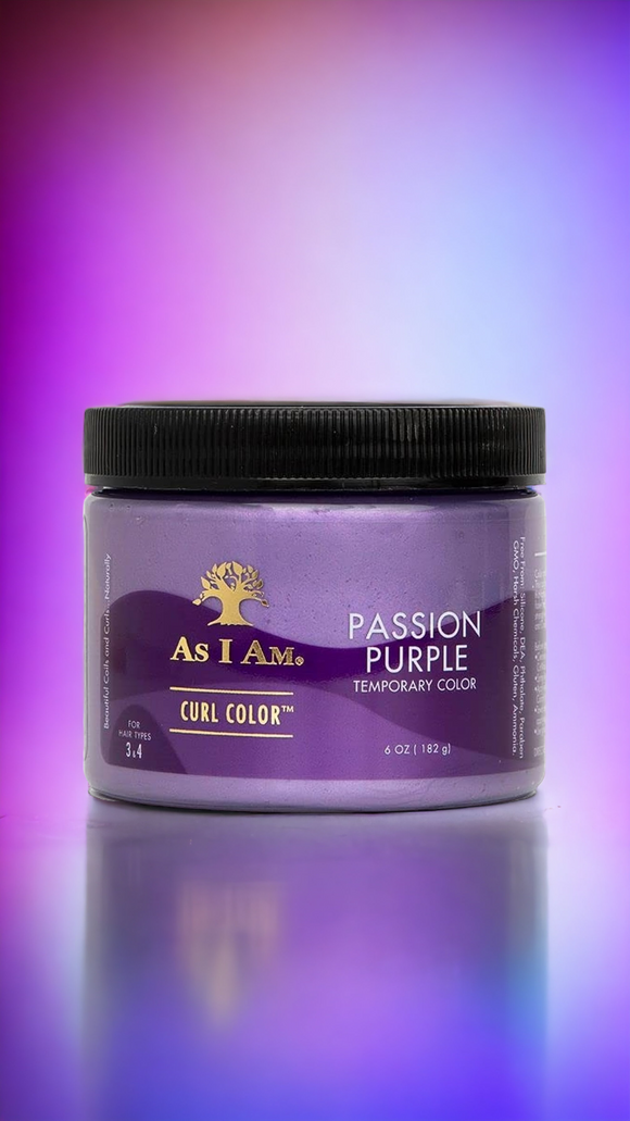 As I Am Curl Color - Passion Purple