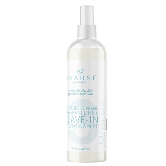 Inahsi Moisture Supreme Fragrance Free Leave-In Hydrating Mist