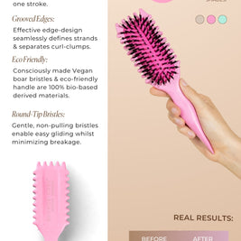 Bounce Curl Define Edgelift Styling Brush