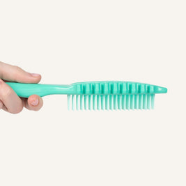 Bounce Curl Slick-Flex Define EdgeLift ultra-gentle curl brush with soft, wide-spaced bristles for delicate, fragile hair care