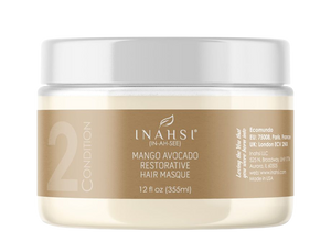 Inahsi Mango Hemp Restorative Hair Masque Deep Conditioner