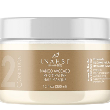 Inahsi Mango Hemp Restorative Hair Masque Deep Conditioner