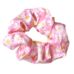 Scrunchie Bleik Blóma