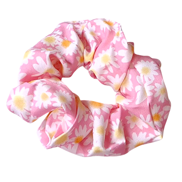 Scrunchie Bleik Blóma
