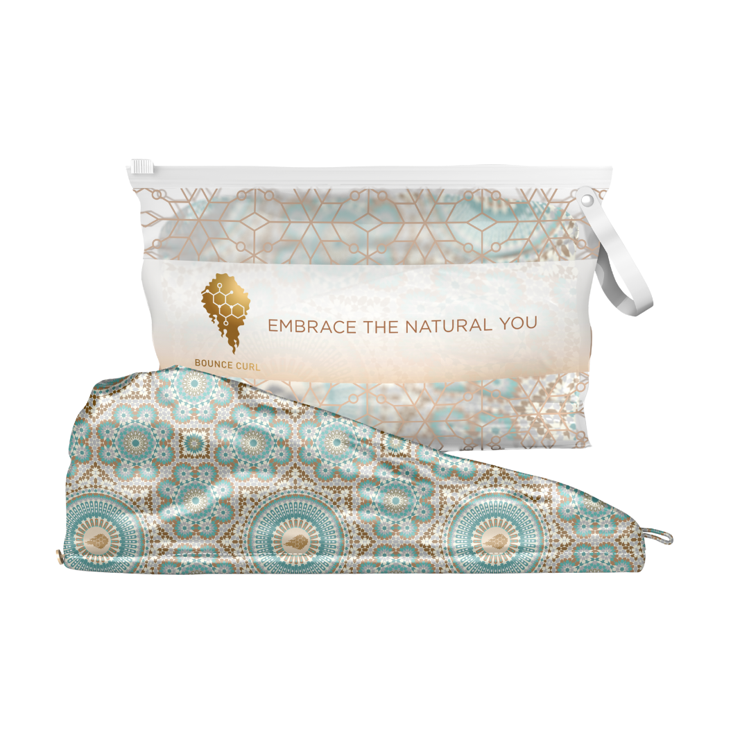 Bounce Curl Satin Microfiber Turban - Forpöntun