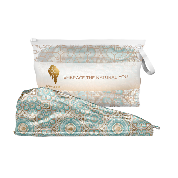 Bounce Curl Satin Microfiber Turban - Forpöntun