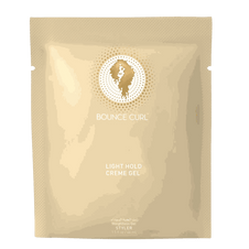 Bounce Curl Light Hold Creme Gel deluxe sample packet 44ml for wavy and curly hair with lightweight hold and natural curl definition