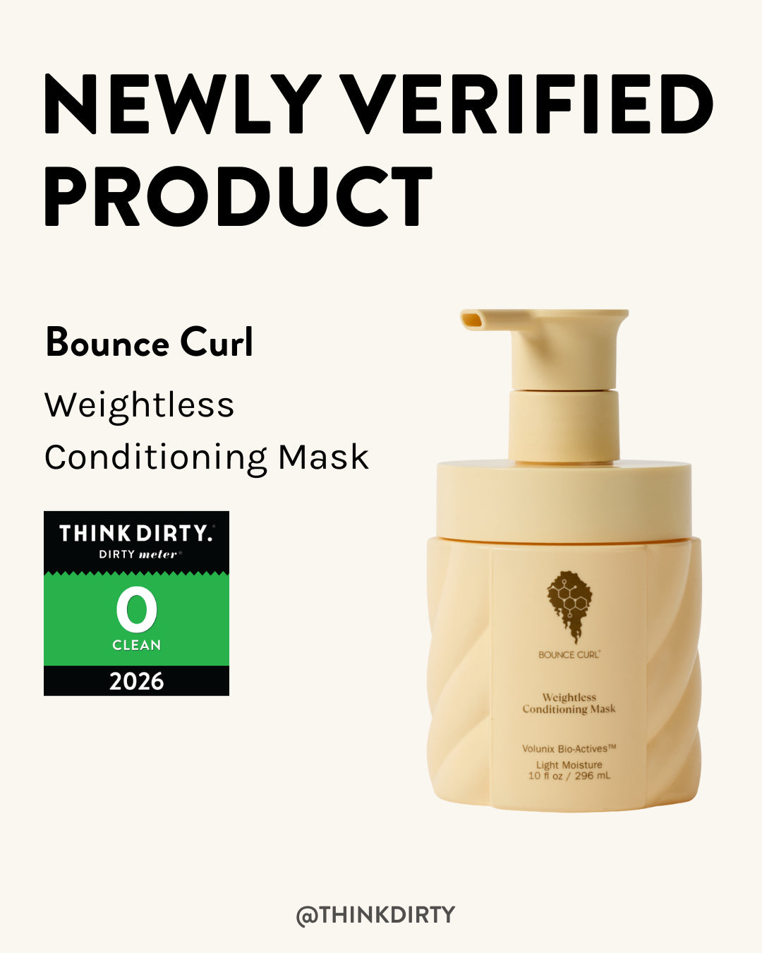 Bounce Curl Weightless Conditioning Mask