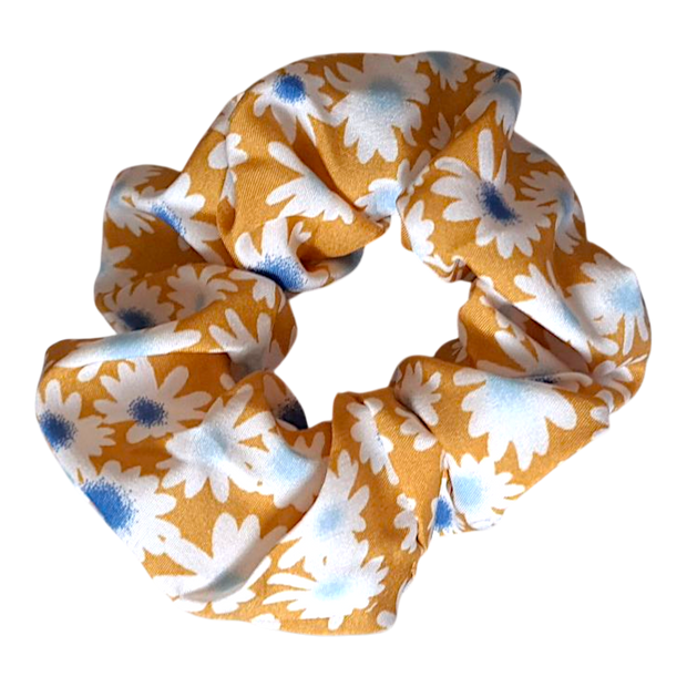 Scrunchie Gul Blóma