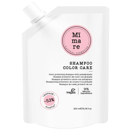 Mïmare Shampoo Color Care for nourishing and protecting colored hair with vegan, sulfate-free formula and sustainable packaging