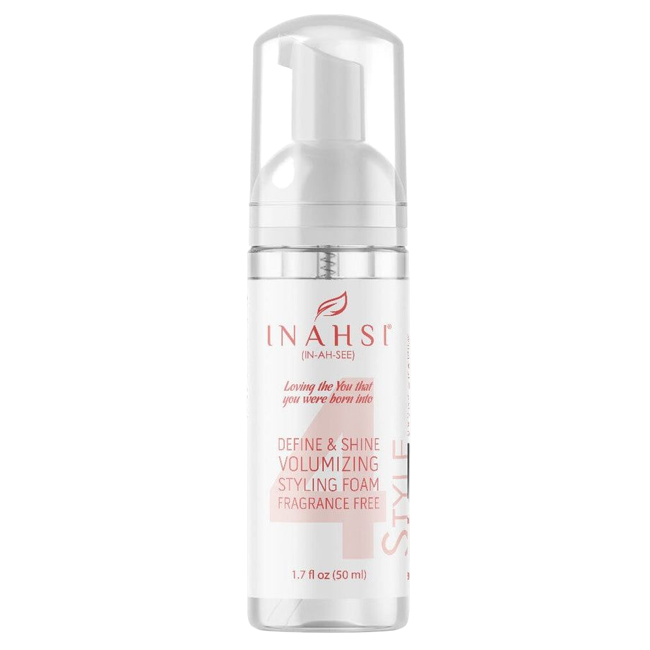 Inahsi Define & Shine Volumizing Styling Foam - Fragrance Free 50 - 207ml