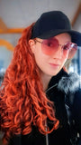HER Open Back Satin Lined Baseball Cap - Opin Derhúfa