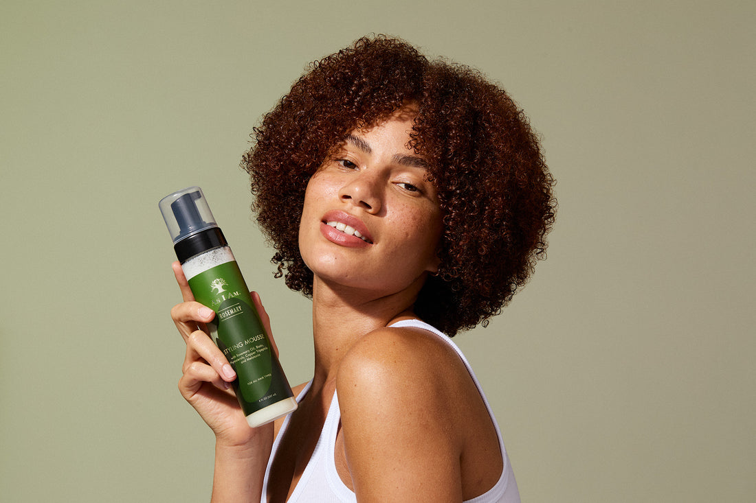 As I Am Rosemary Styling Mousse 8oz