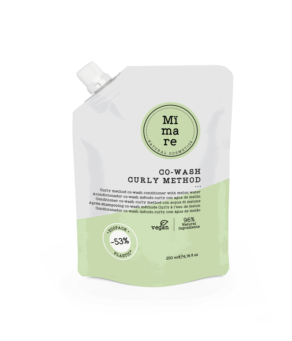 Mïmare Co-Wash Curly Method conditioner bottle for gentle curly hair cleansing