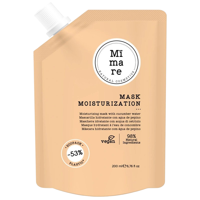 Mïmare Mask Moisturizing hair mask for dry, dull hair with natural ingredients and sustainable packaging