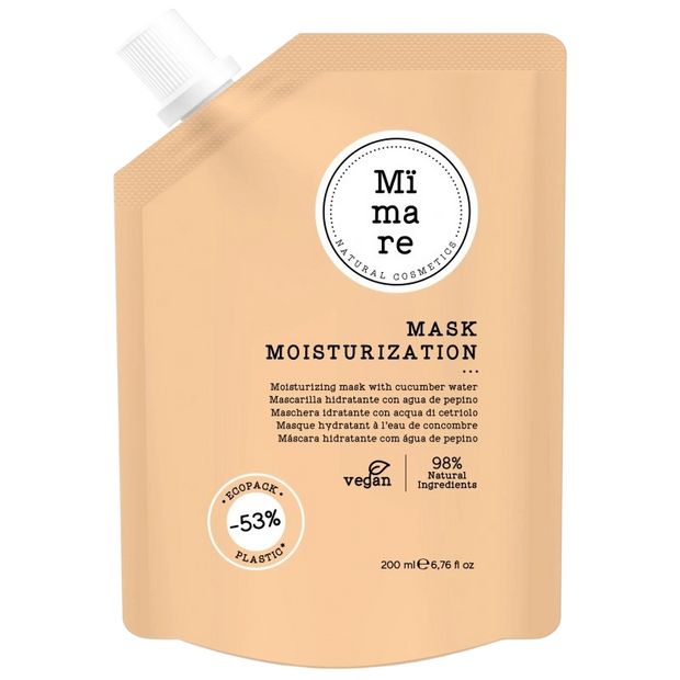 Mïmare Mask Moisturizing hair mask for dry, dull hair with natural ingredients and sustainable packaging