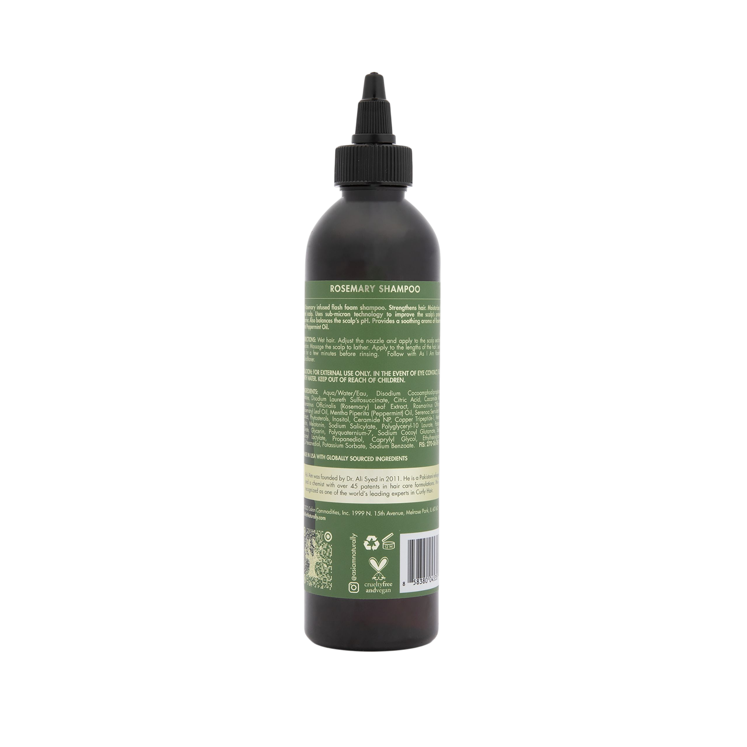 As I Am Rosemary Shampoo 8oz