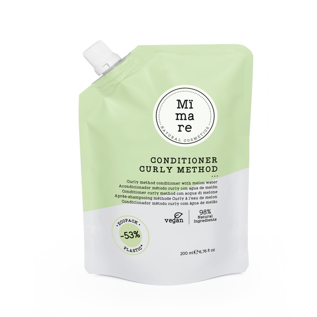 Mïmare Conditioner for curly hair with vegan, sulfate-free formula and sustainable packaging