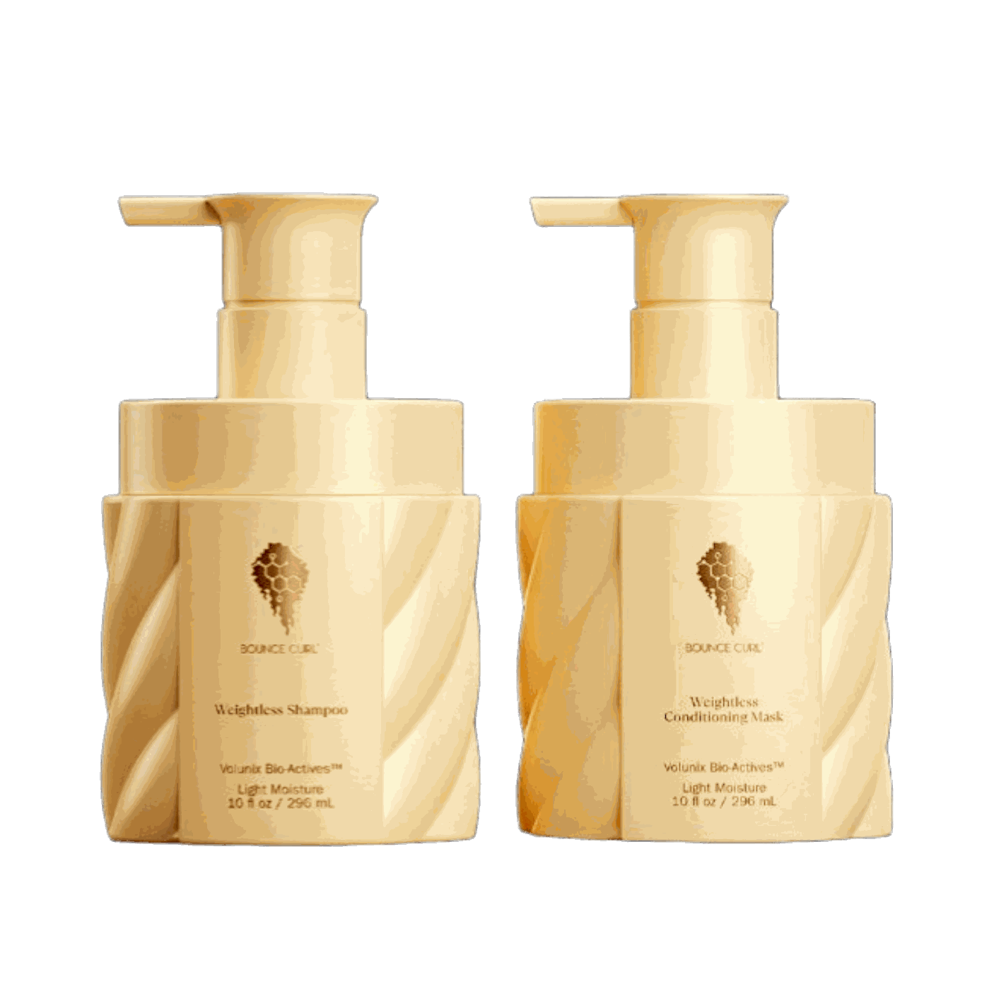 Bounce Curl Weightless Shampoo and Conditioning Mask Duo packaging