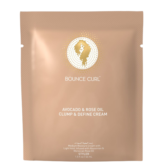 Bounce Curl Avocado & Rose Oil Clump & Define Cream Deluxe Sample Packet