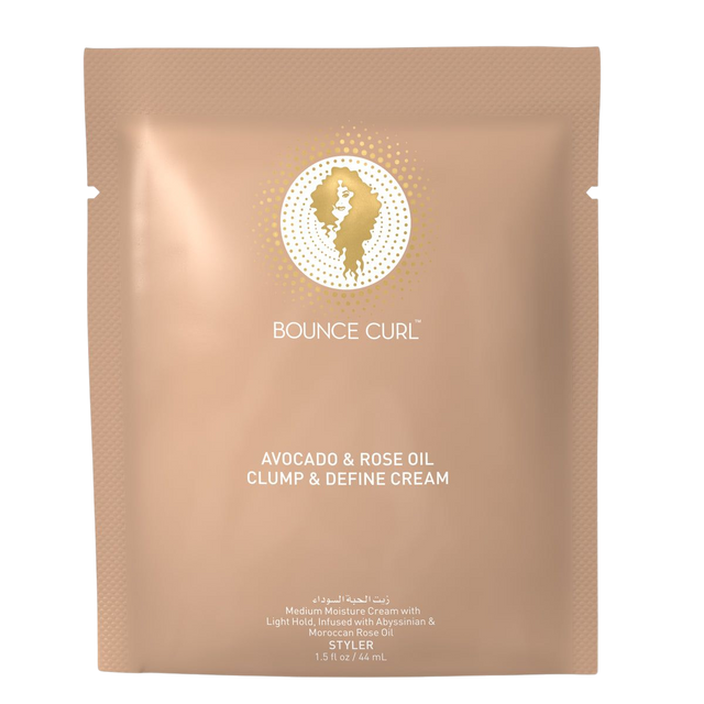 Bounce Curl Avocado & Rose Oil Clump & Define Cream Deluxe Sample Packet - 44ml