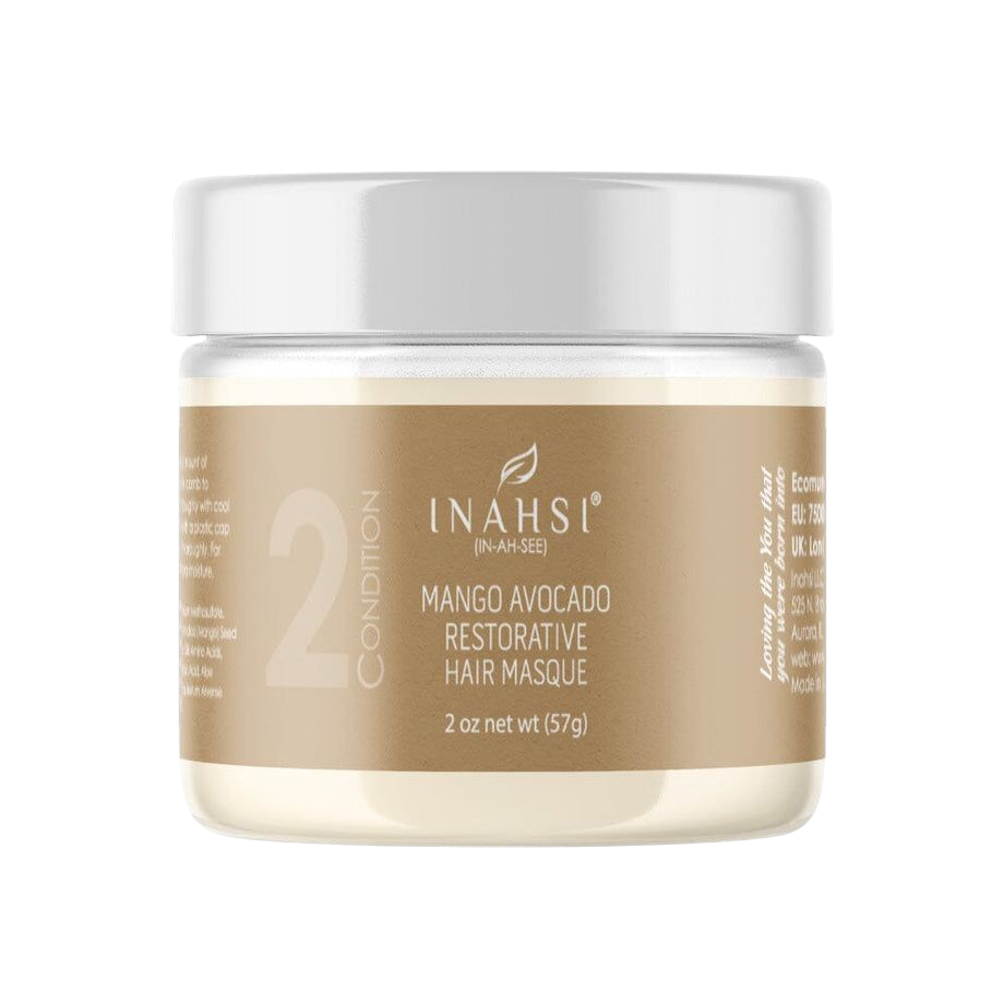 Inahsi Mango Hemp Restorative Hair Masque Deep Conditioner