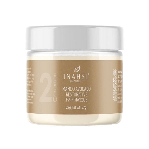 Inahsi Mango Hemp Restorative Hair Masque Deep Conditioner