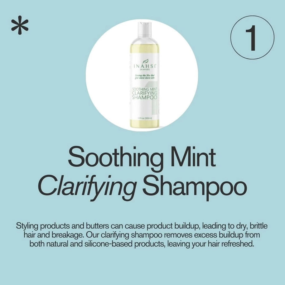 Inahsi Soothing Mint Clarifying Shampoo