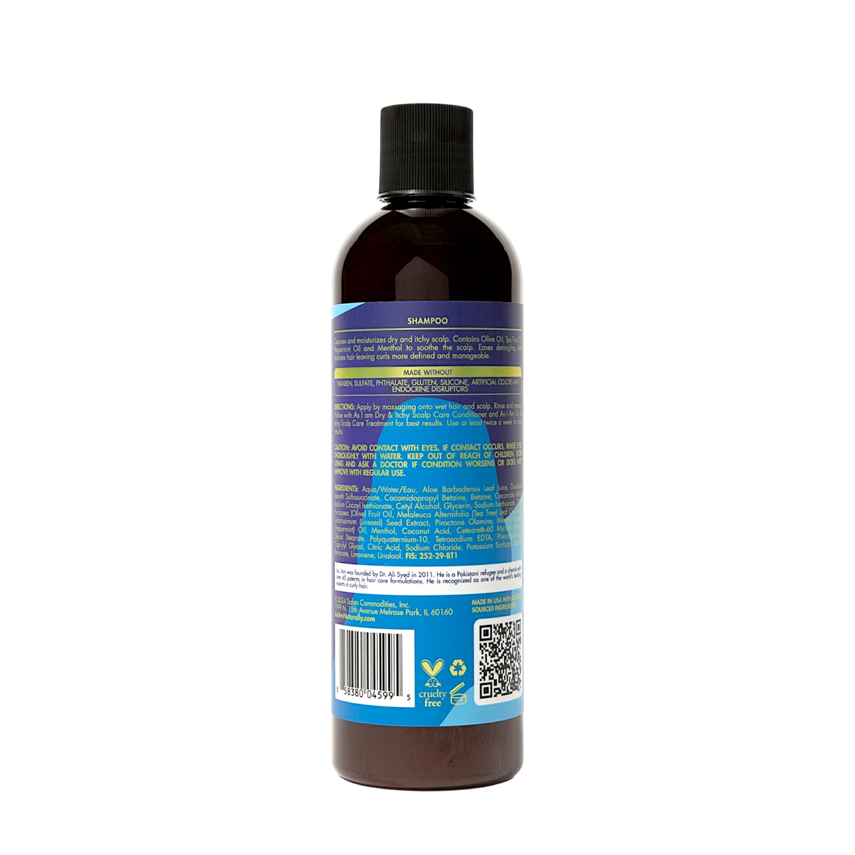 As I Am Dry&Itchy Scalp Care Shampoo 12oz