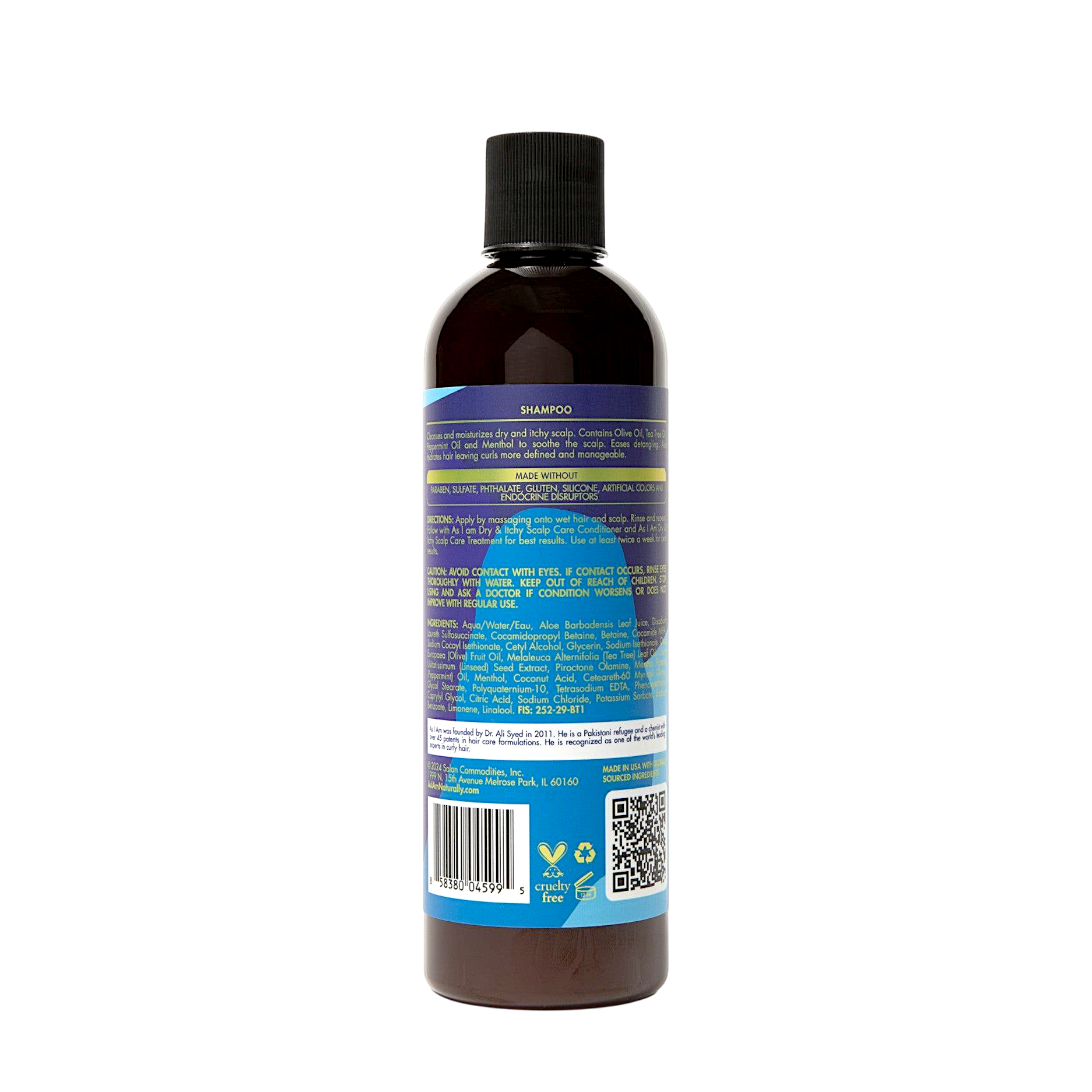 As I Am Dry&Itchy Scalp Care Shampoo 12oz