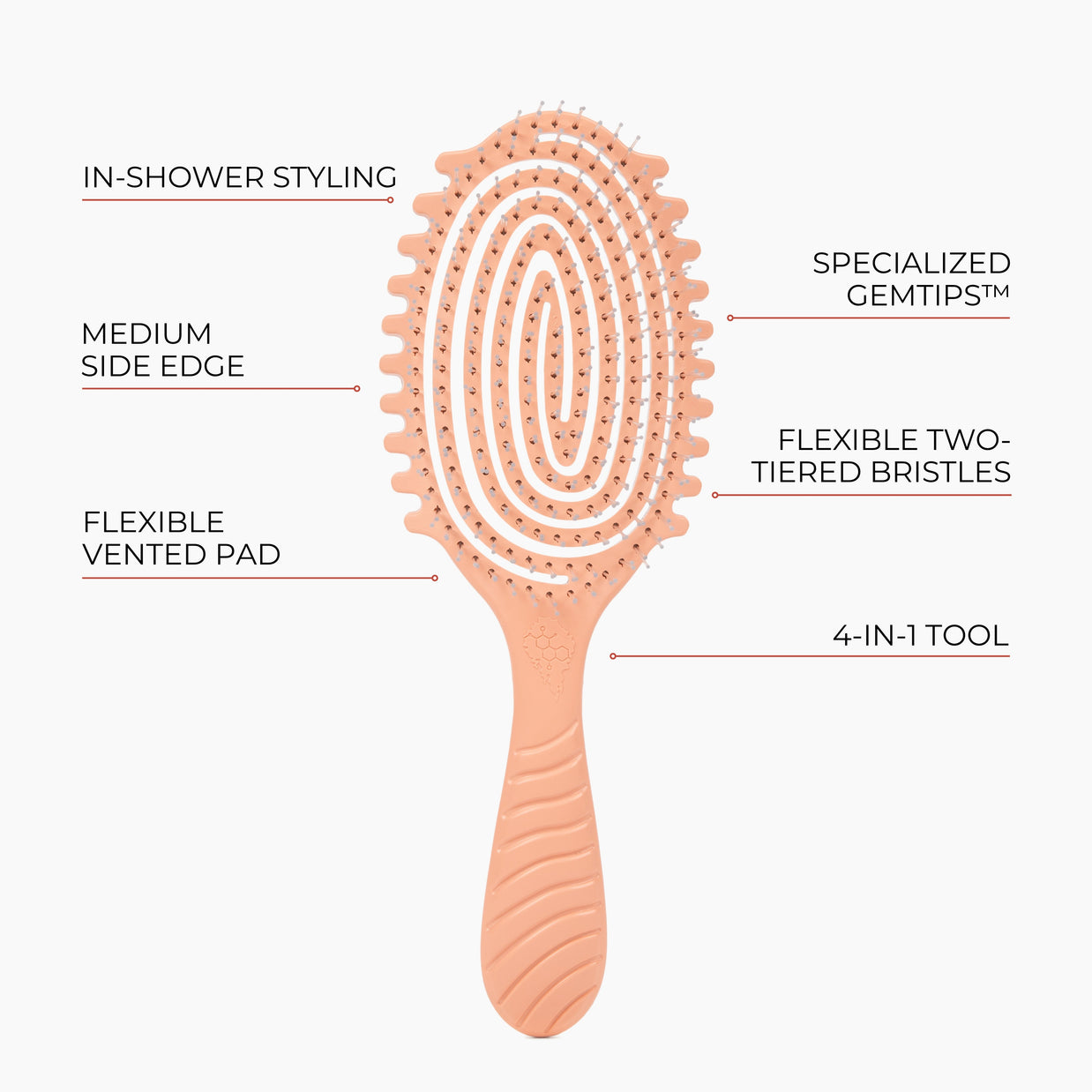 Bounce Curl Detangle Define EdgeLift Brush
