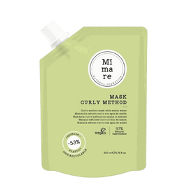 Mïmare Mask Curly Method nourishing hair mask for curly hair with natural ingredients and eco-friendly packaging
