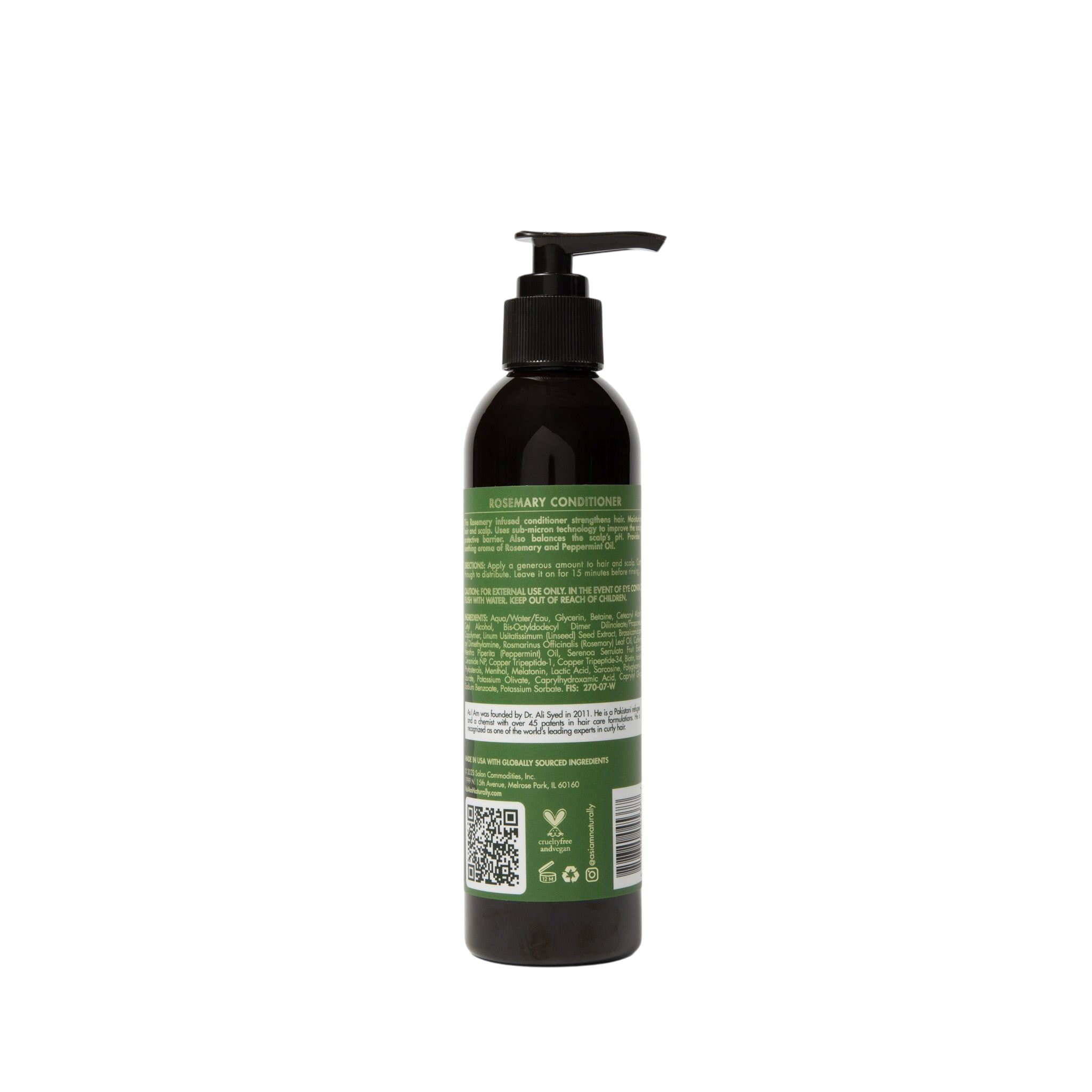 As I Am Rosemary Conditioner 8oz