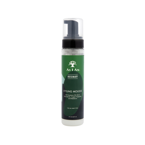 As I Am Rosemary Styling Mousse 8oz