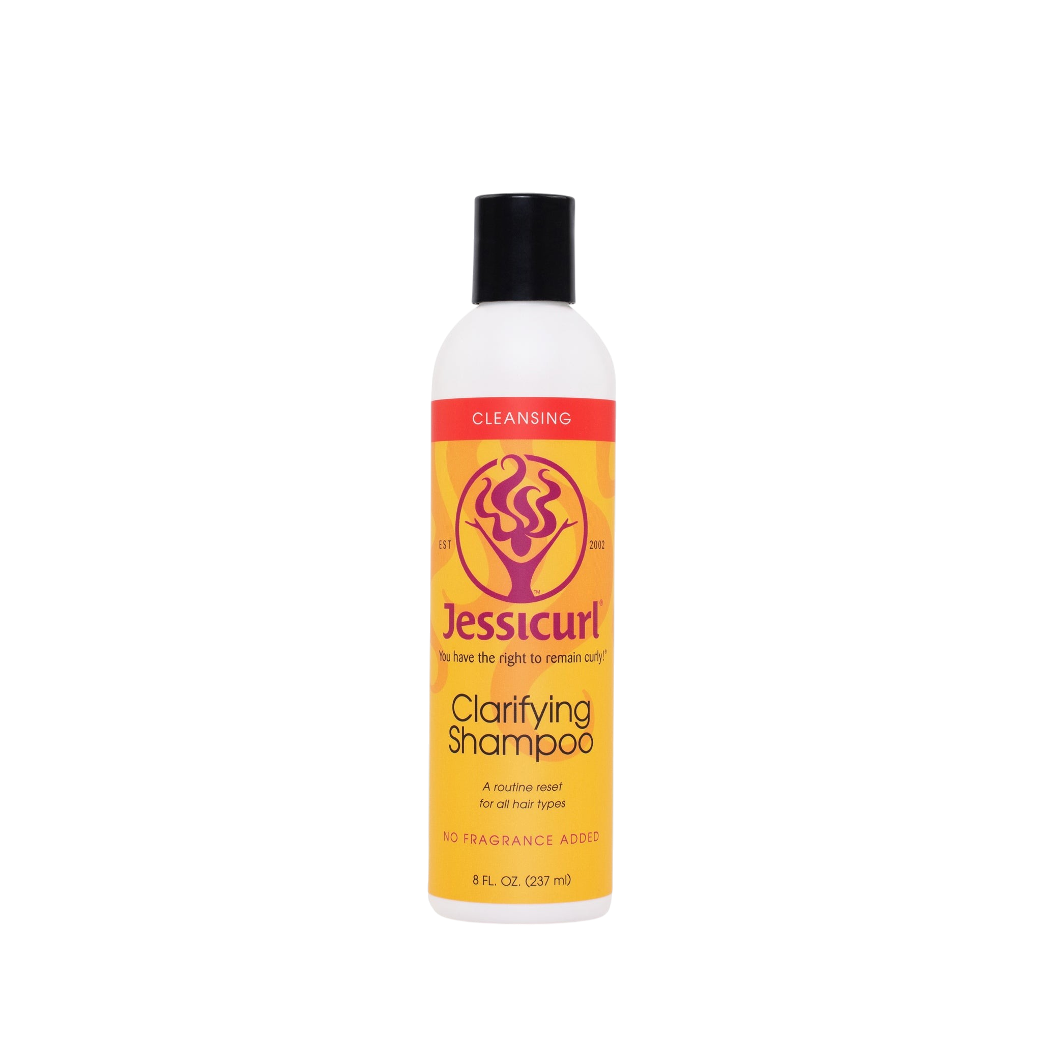 Jessicurl Clarifying Shampoo bottle on white background