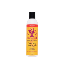 Jessicurl Clarifying Shampoo bottle on white background