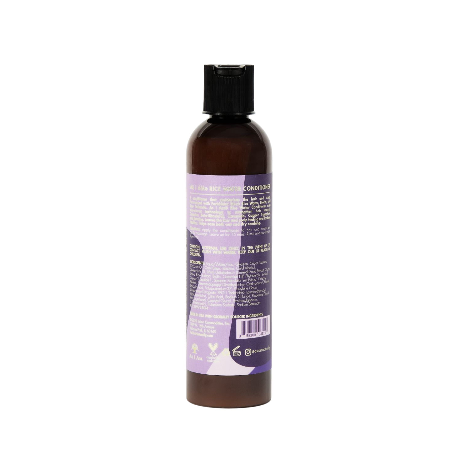As I Am Rice Water Conditioner 8oz