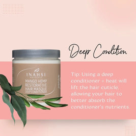 Inahsi Mango Hemp Restorative Hair Masque Deep Conditioner