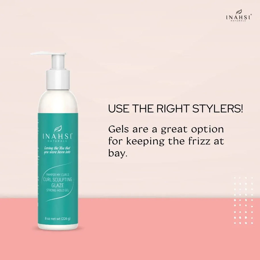 Inahsi Pamper My Curls Curl Sculpting Glaze - Strong Hold Gel