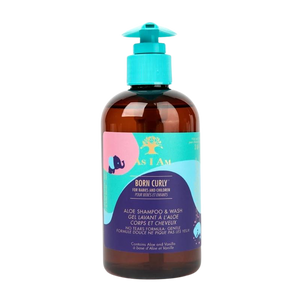 As I Am Born Curly Aloe Shampoo & Wash  237ml